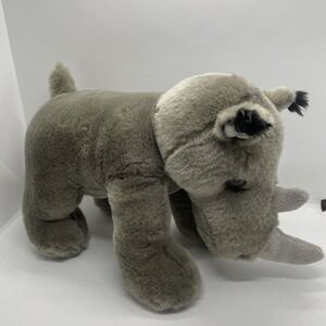 Adventure Planet Realistic Rhinocerous Rhino Stuffed Plush‎ 12"